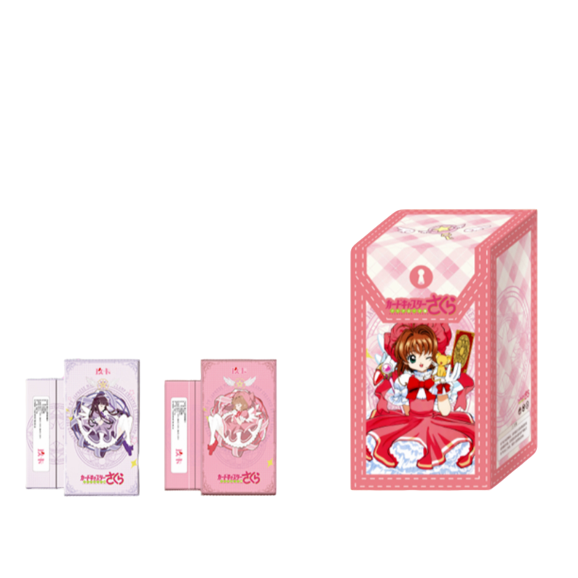 7（吃吃）玖卡 魔法少女樱 第一弹 收藏卡牌盲盒 下单默认代拆
