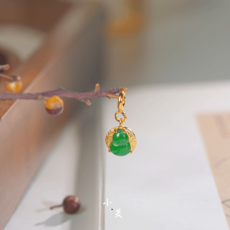 翡翠葫芦吊坠提溜 万能扣（多样性发）S1337