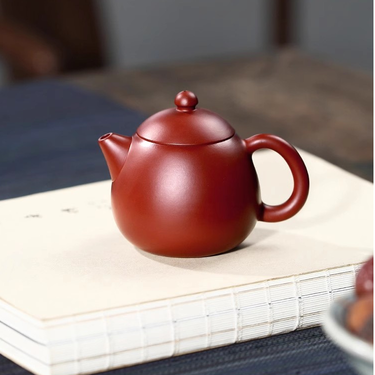 朱泥龙蛋壶 中式泡茶壶 家用