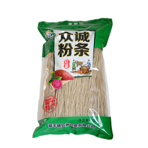 众诚众诚 正宗手工红薯粉条 自然晾晒 富平非遗特产1500g2500g 