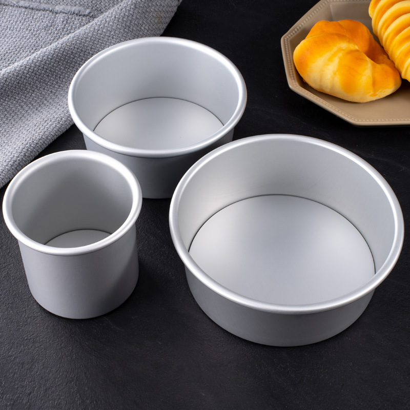 模具烘焙磨具蛋糕胚蛋糕模烤箱阳极活底模蛋糕模具