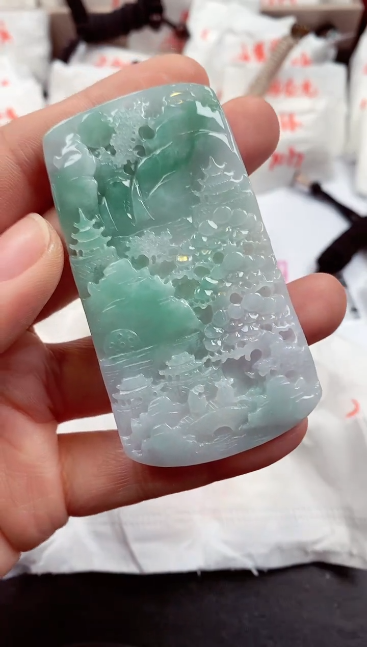 【闪购商品】翡翠颈饰未镶嵌9071