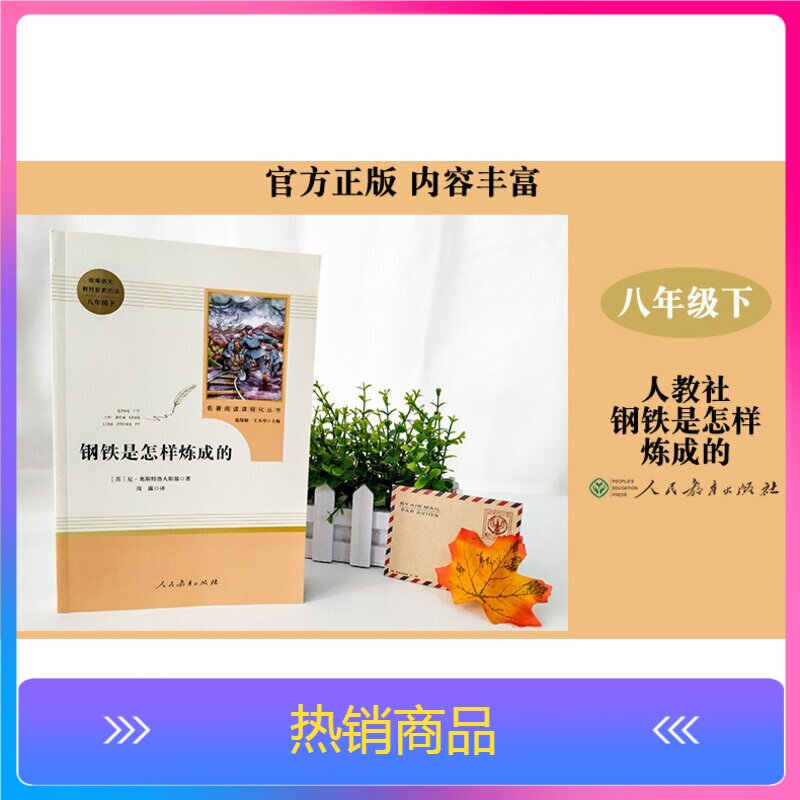 名著阅读课程化丛书《钢铁是怎样炼成的》