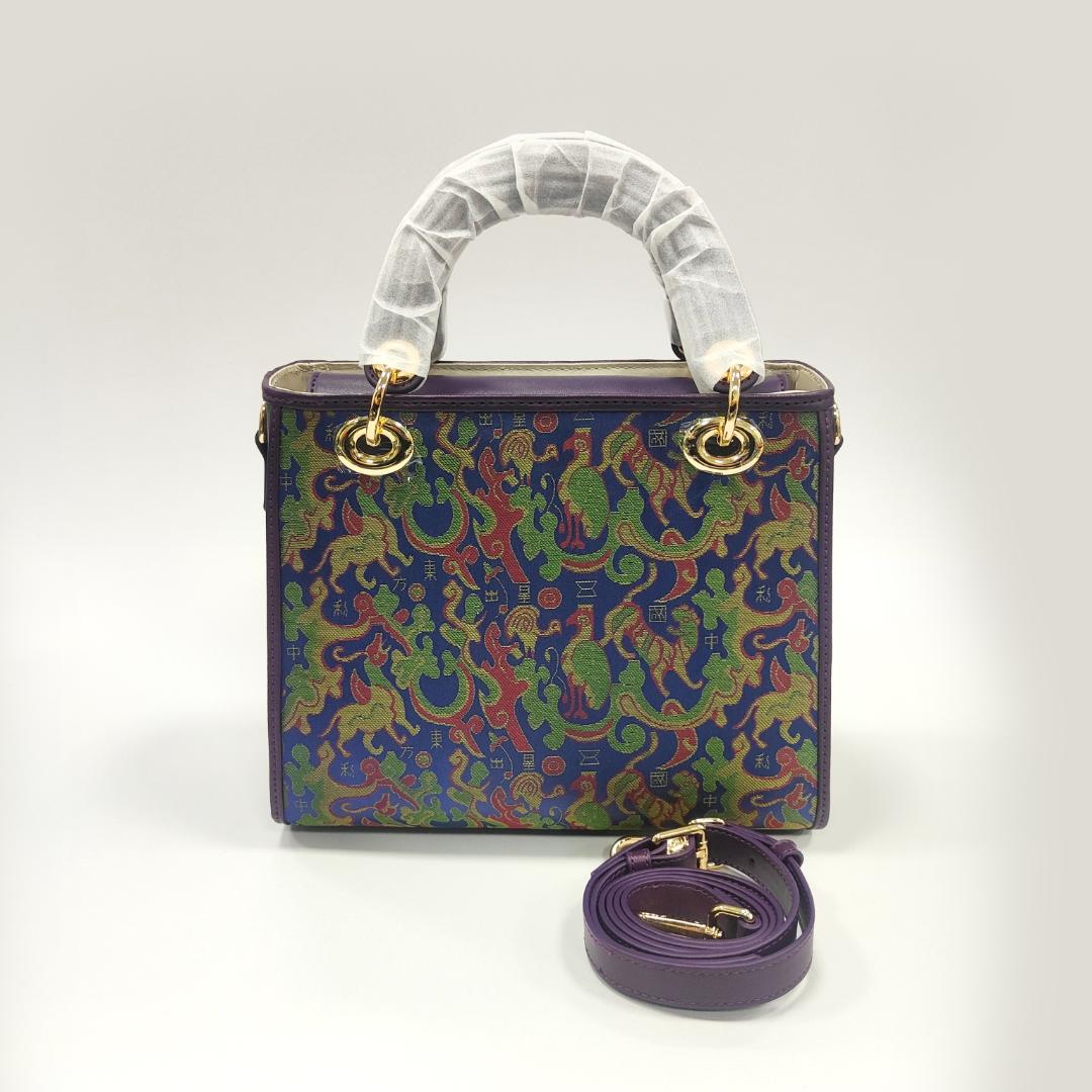 宋锦【五星出东方长乐】包花位随机民族风气质女手提时尚女包104