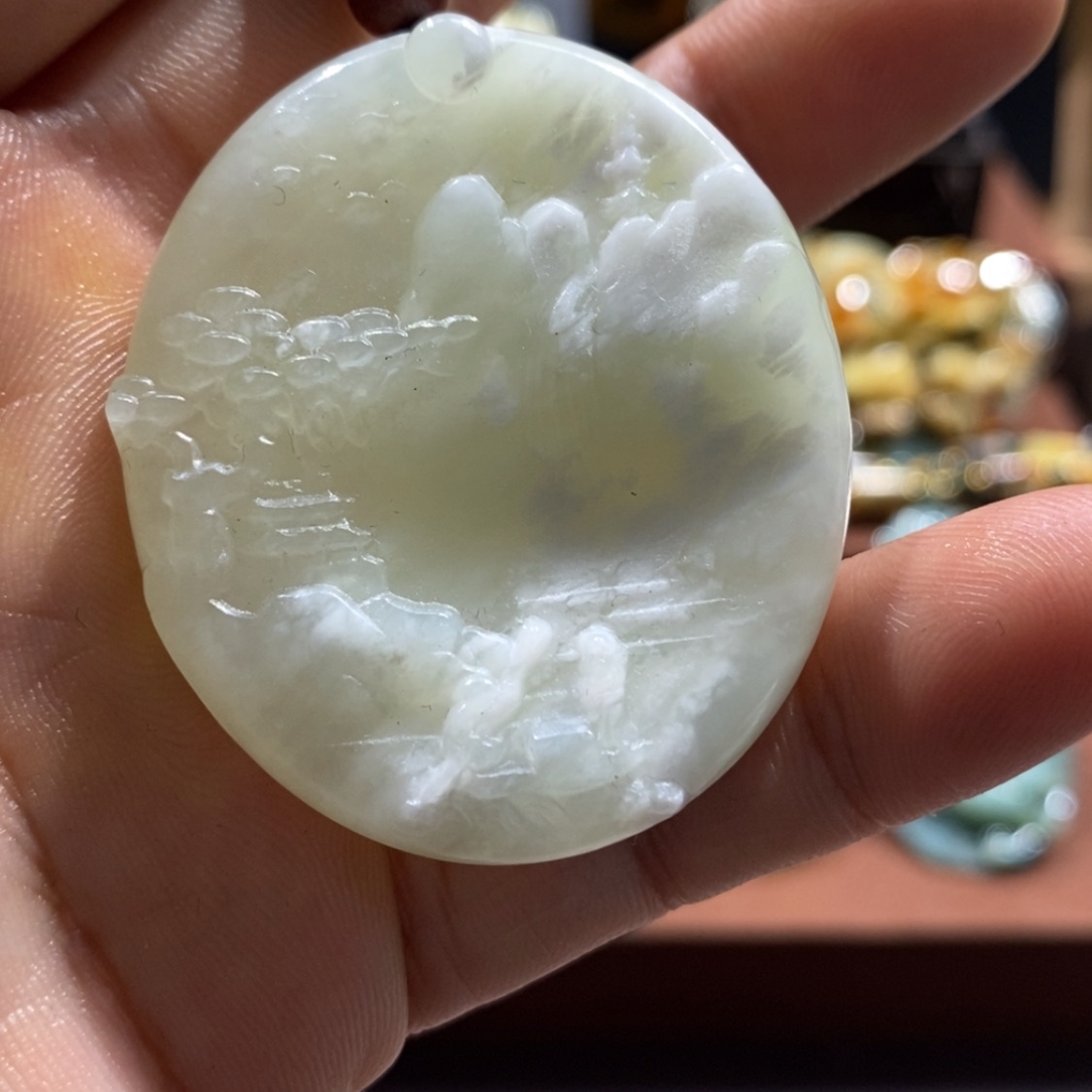 【闪购商品】蛇纹石玉颈饰未镶嵌