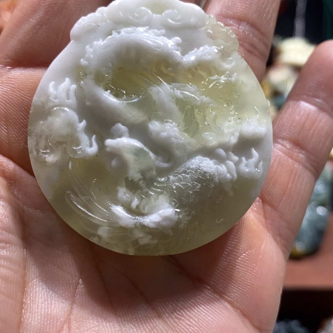 【闪购商品】蛇纹石玉颈饰未镶嵌