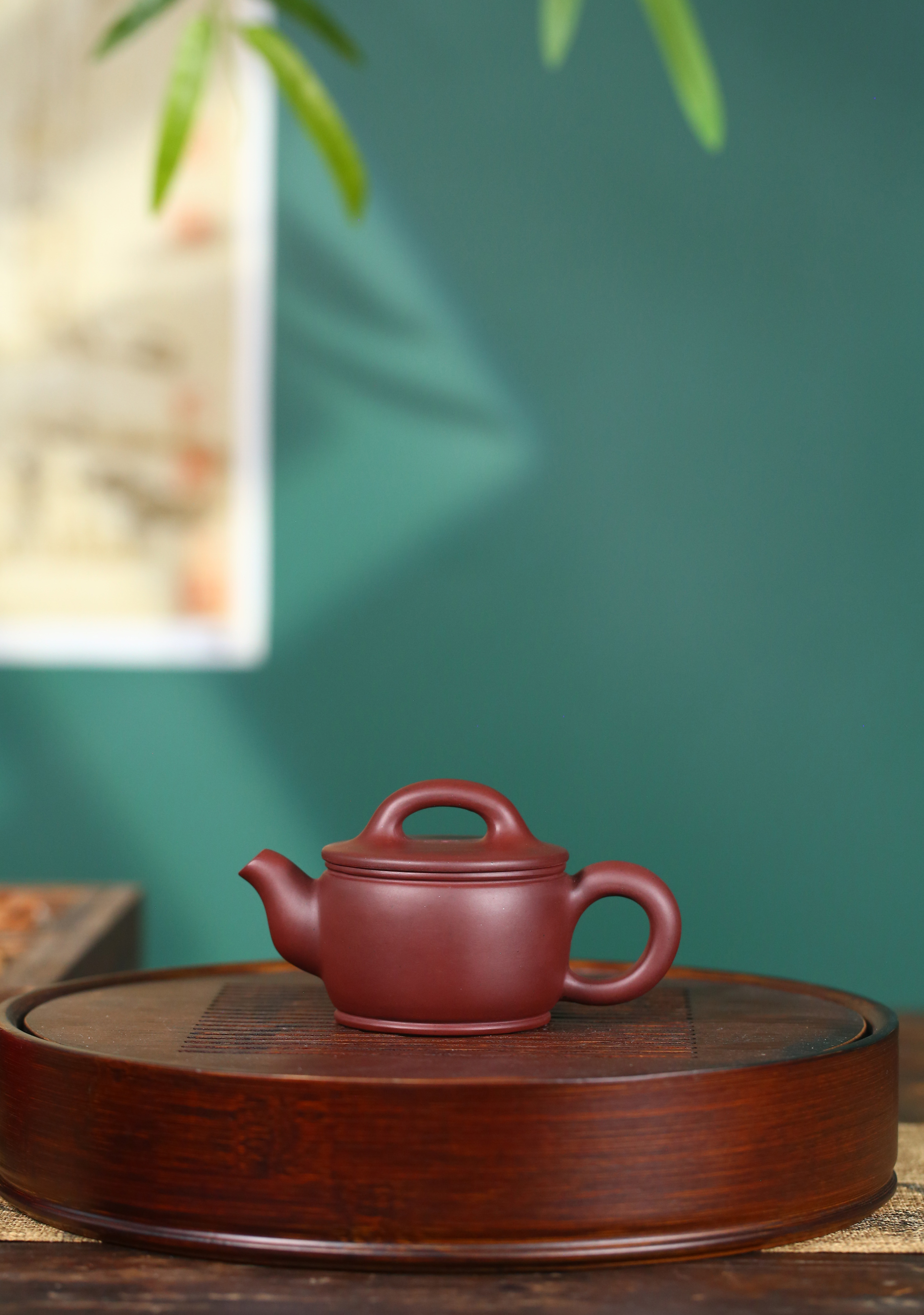 汉瓦，容量120cc，选用原矿60目龙血砂全手工制作。