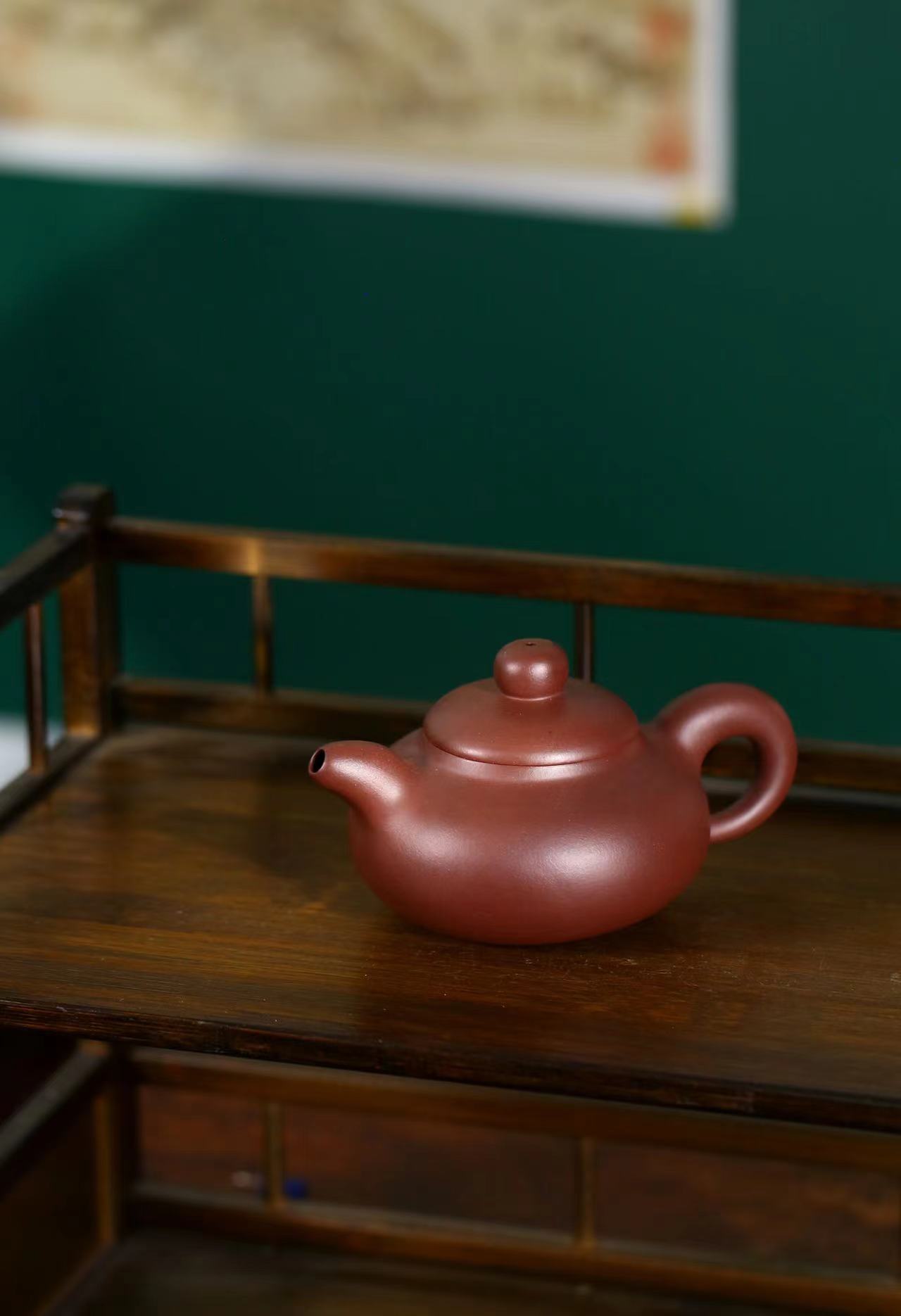 沽泉壶，容量230cc，选用原矿40目底槽清全手工制作。