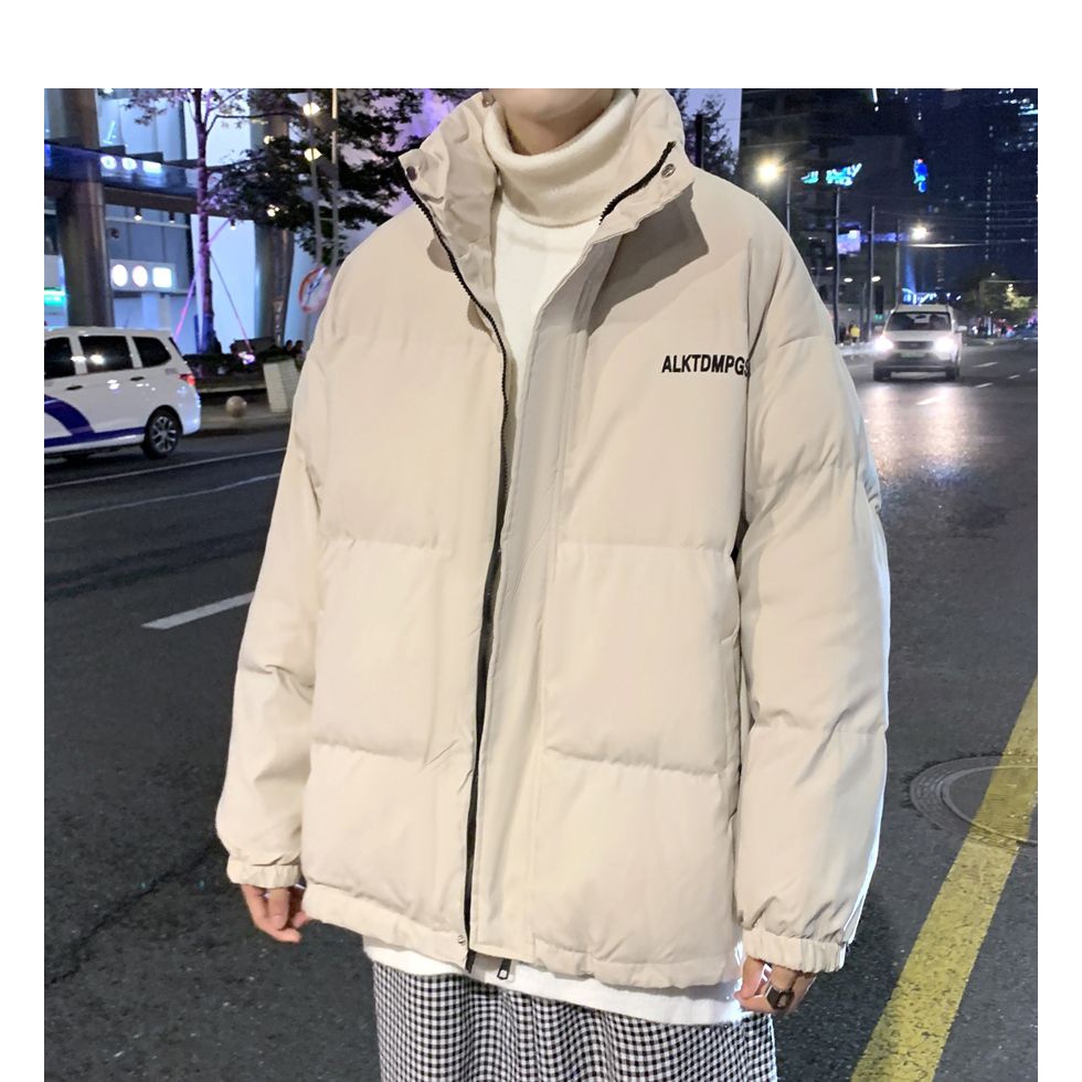 波司澄新款羽绒服男外套宽松冬装加厚港风学生帅气防寒面包服时尚