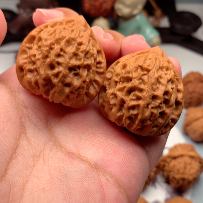 【闪购商品】文玩核桃把件金牛37尺寸/16号