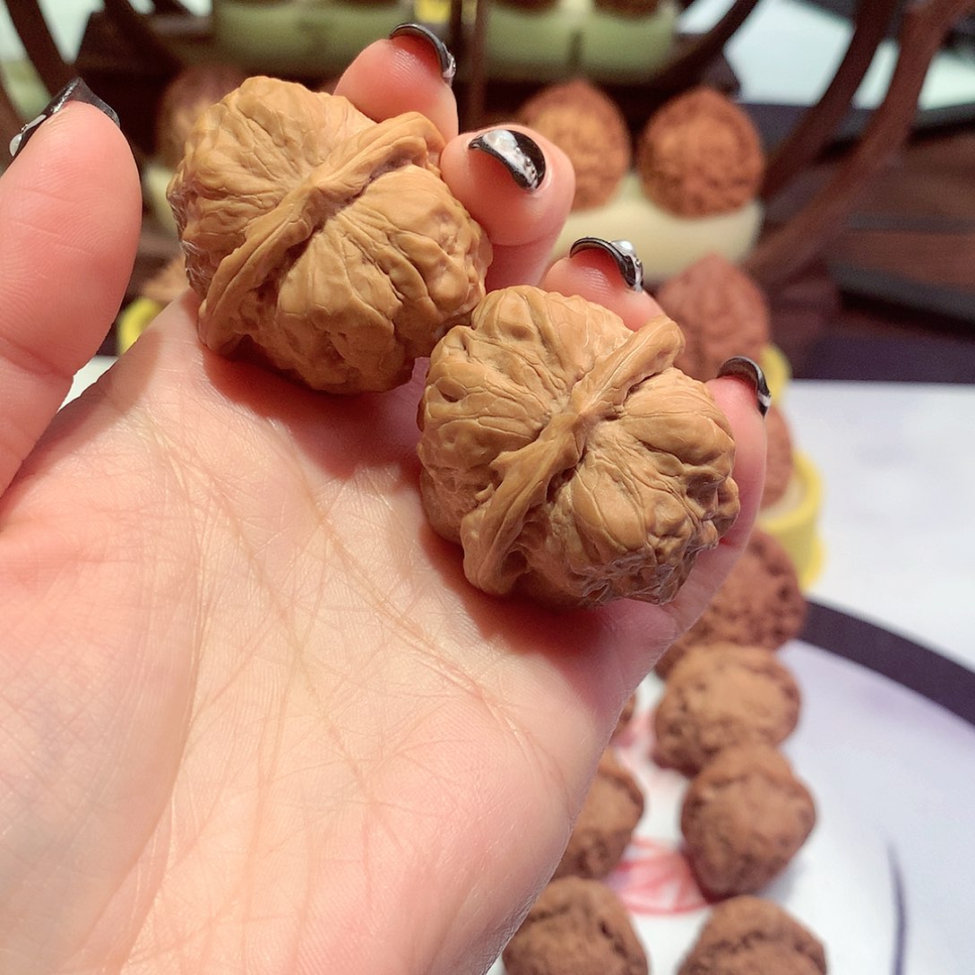 文玩核桃手串蛤蟆头3号