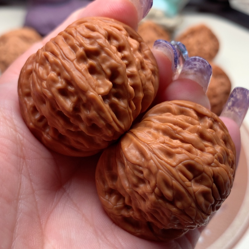 【闪购商品】文玩核桃把件王****h磨盘  1号