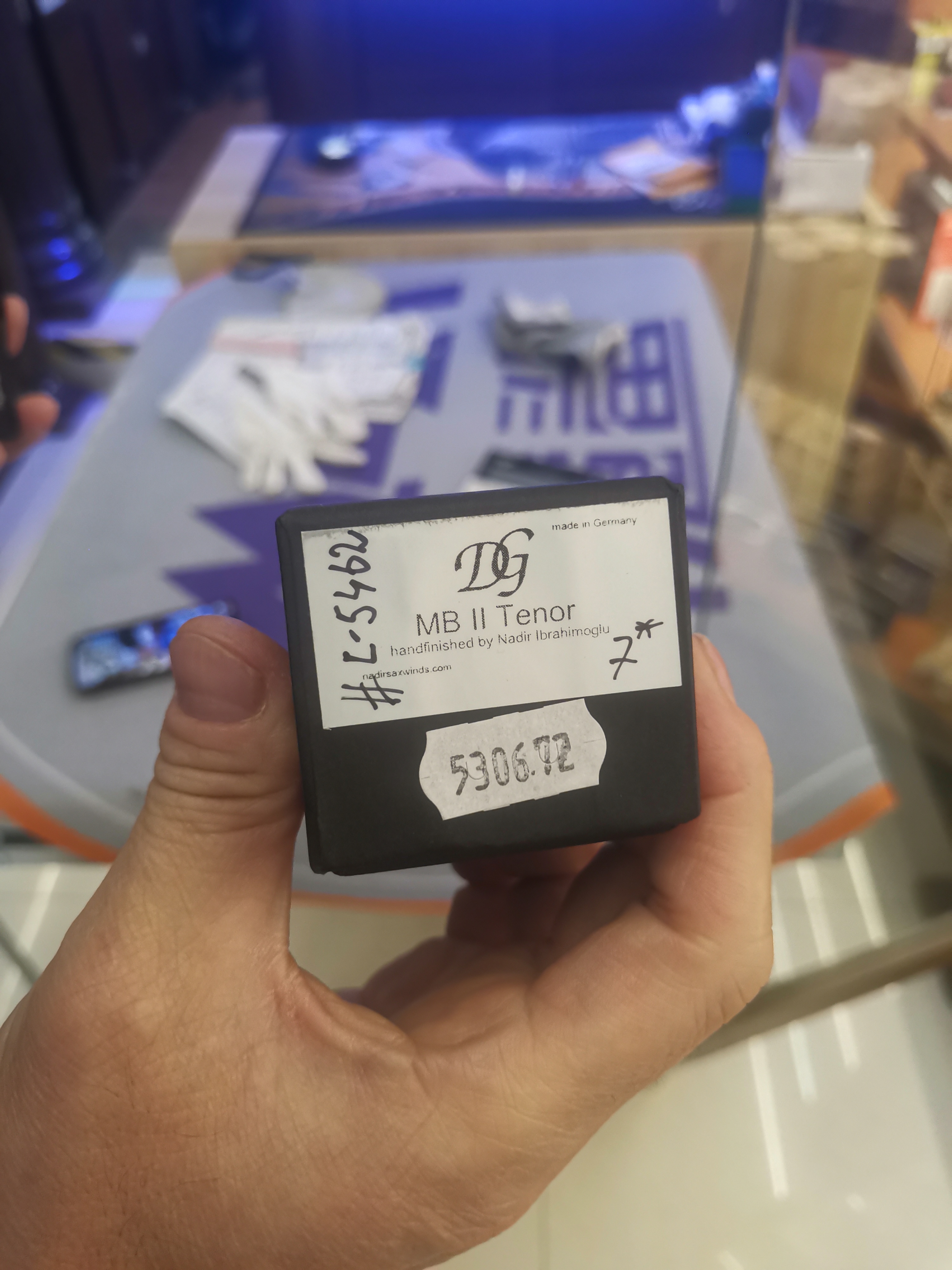 dg半手工次中音萨克斯金属笛头