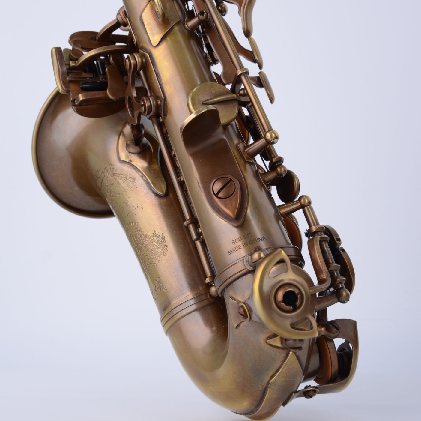 圣玛赫长城裸铜小弯管高音萨克斯