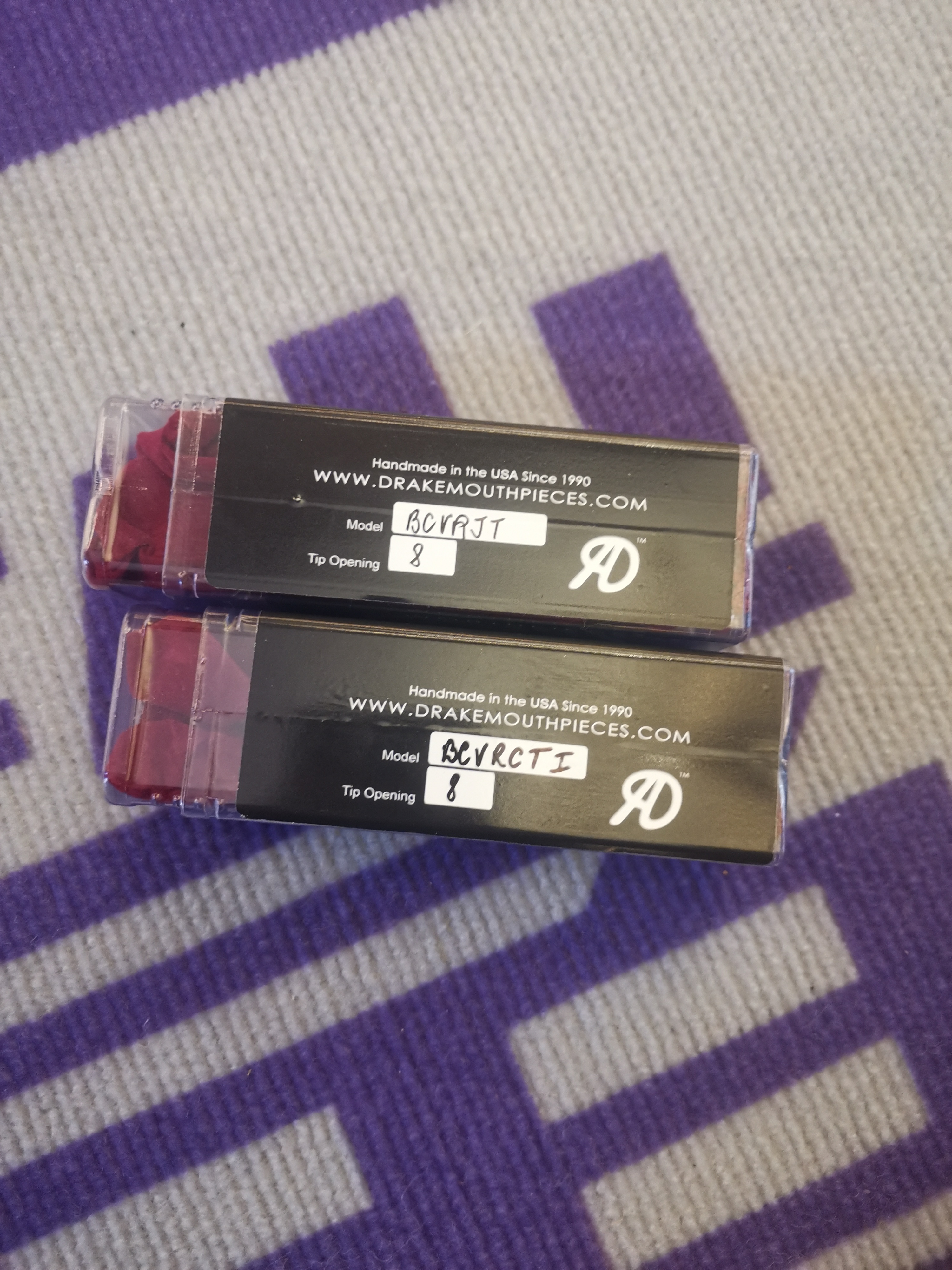 迪莱克次中音胶木笛头