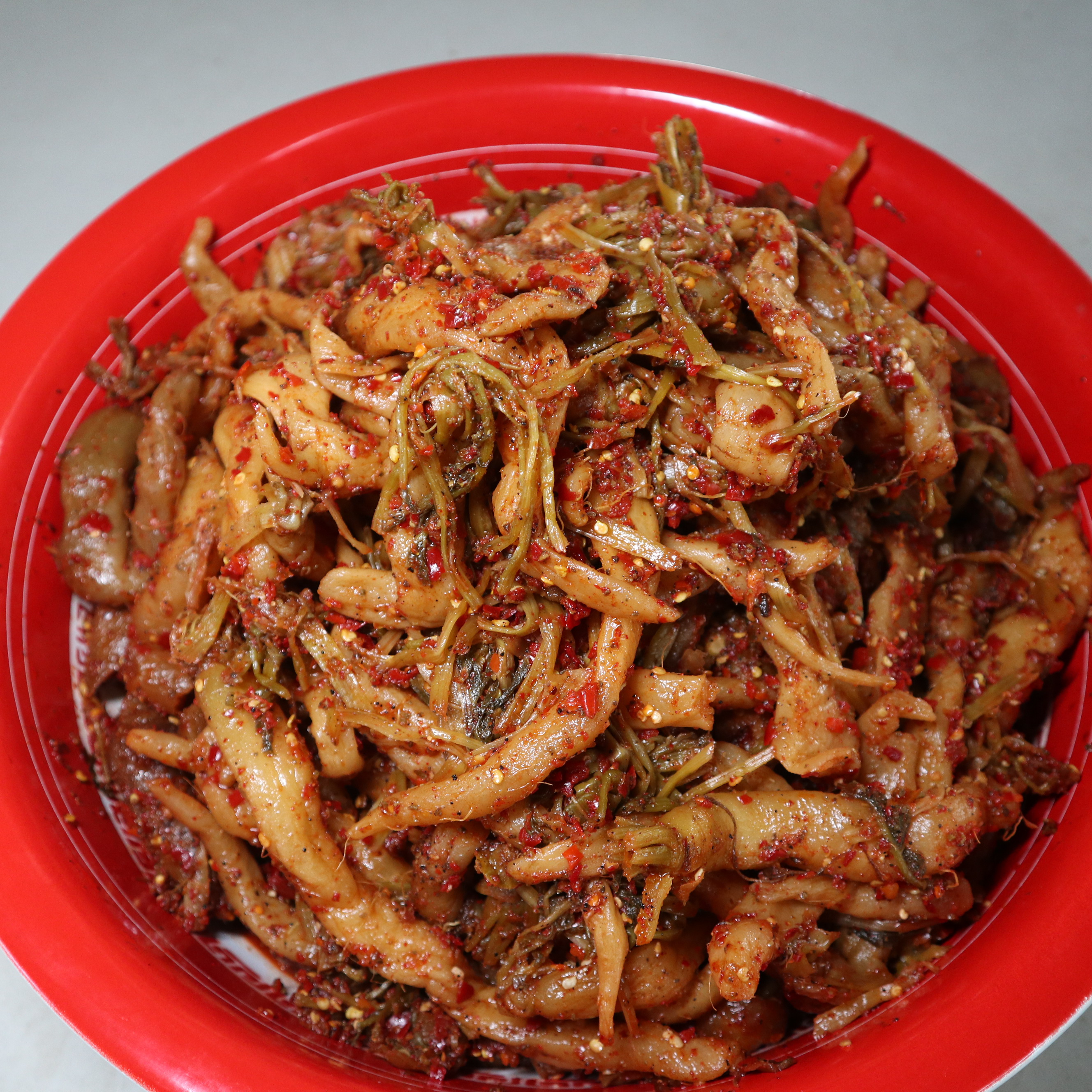 云南普洱澜沧竹塘田坝特产/酸萝卜