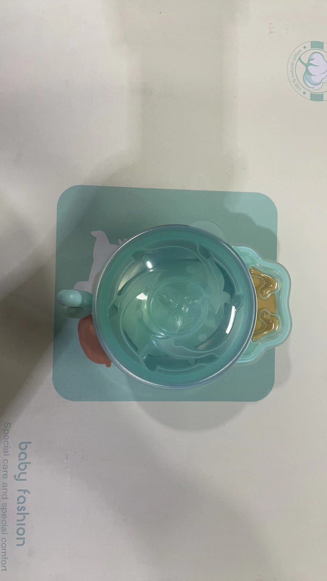 宝宝不锈钢辅食保温注水碗