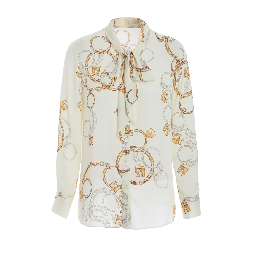 L·W/画而诗重磅桑蚕丝上衣衬衫轻奢气质休闲经典衬衫LBC82018S