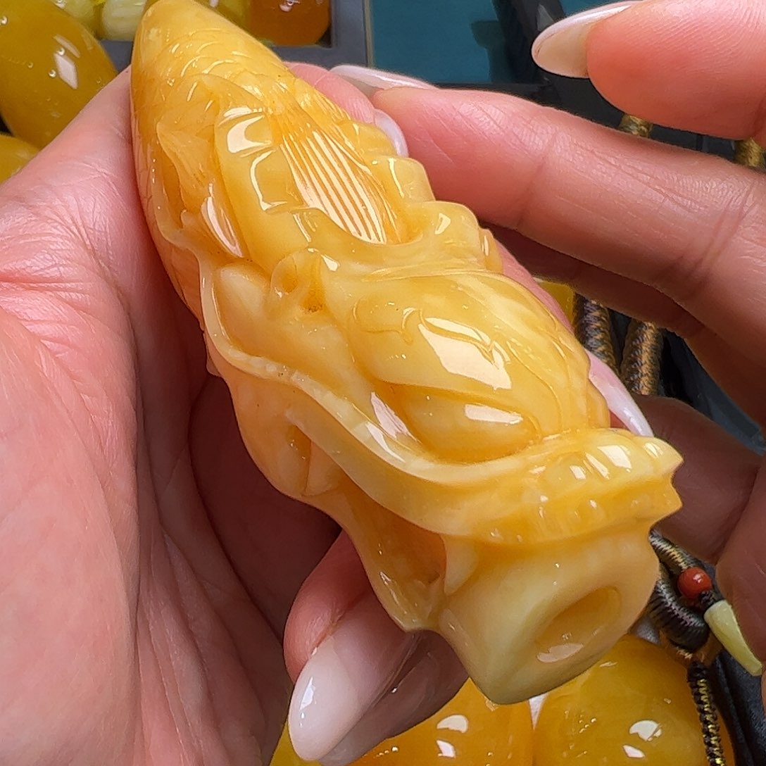 蜜蜡吊坠(不含链)未镶嵌
