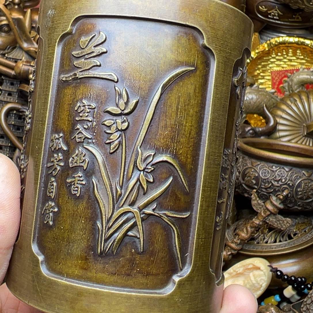 精美铜器办公摆件