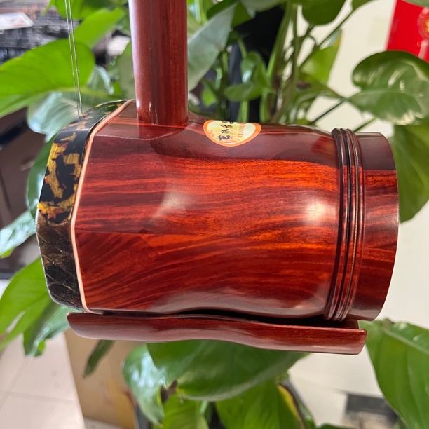 老料紫檀扁八角演奏琴（一琴两用）