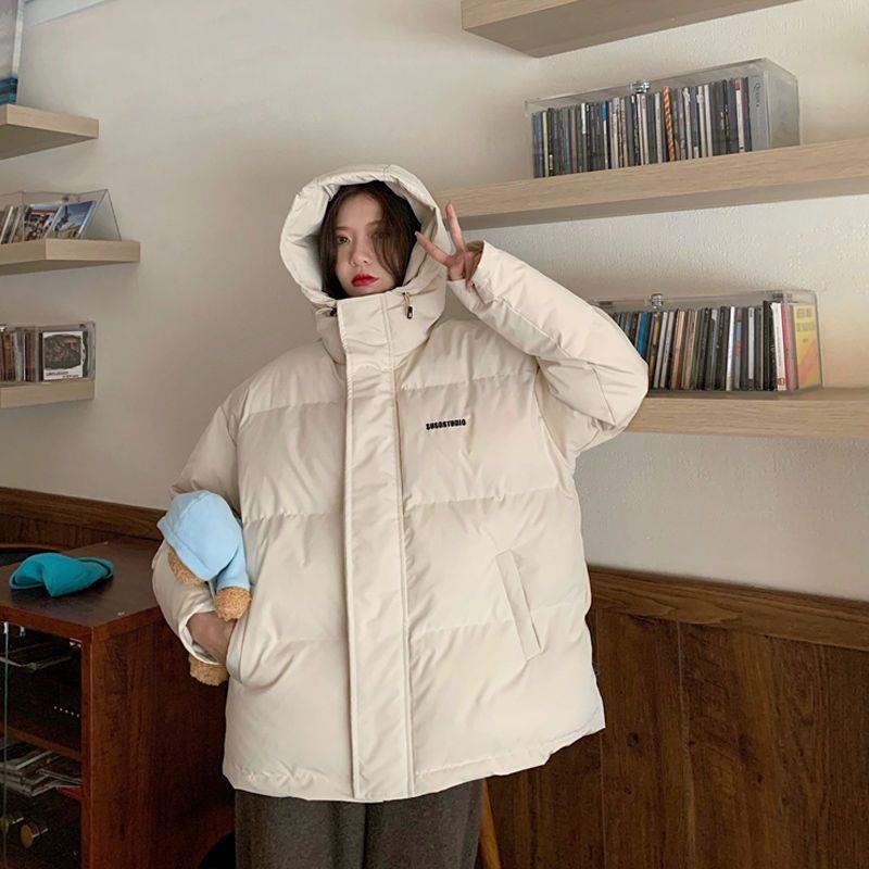棉服女短款2023冬新款韩版宽松学生面包服小棉袄外套潮