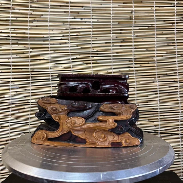 摆件工艺品装饰品纯手工手工雕刻新中式客厅精美木质成人个性把玩