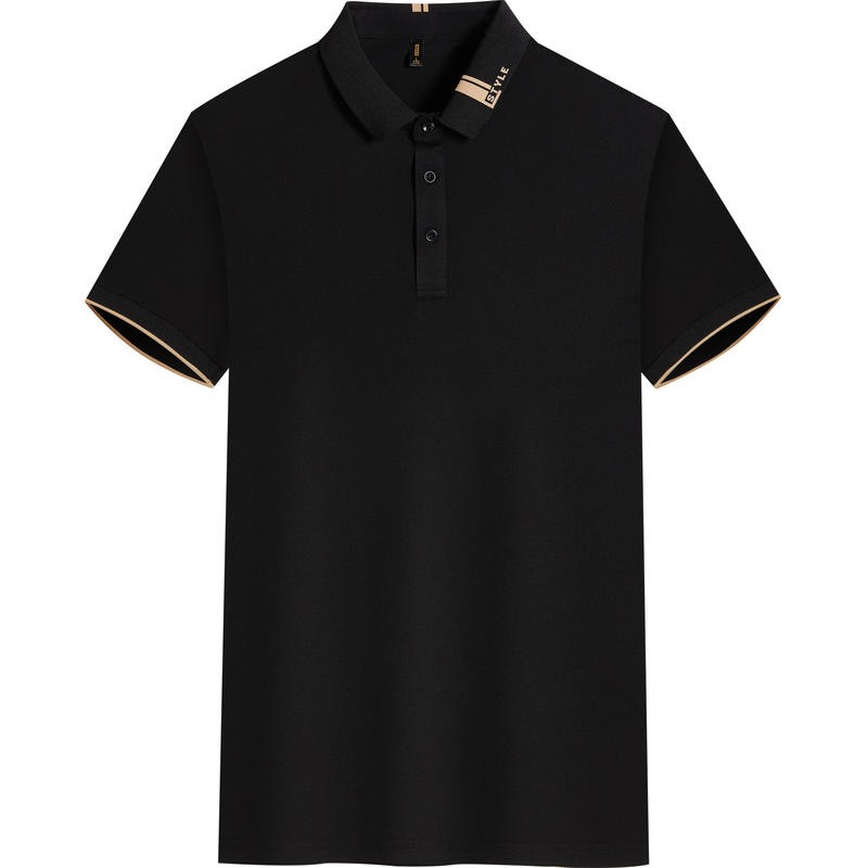 夏季冰感韩版POLO衫短袖潮牌翻领男士情侣休闲商务纯色运动上衣