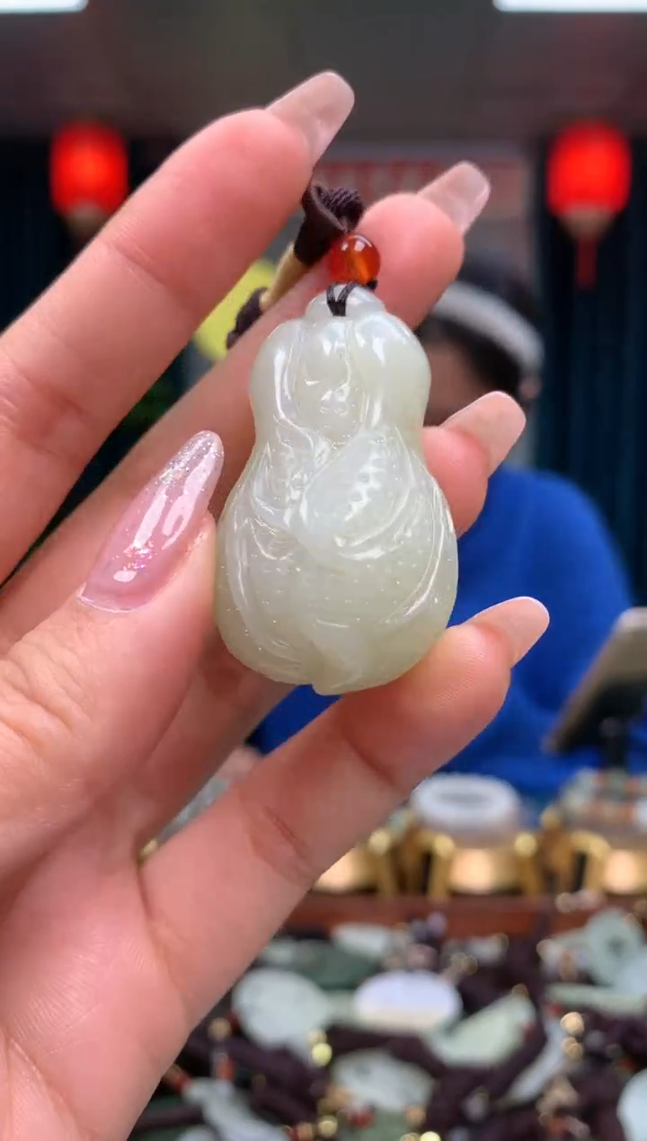 【闪购商品】和田玉颈饰未镶嵌白菜