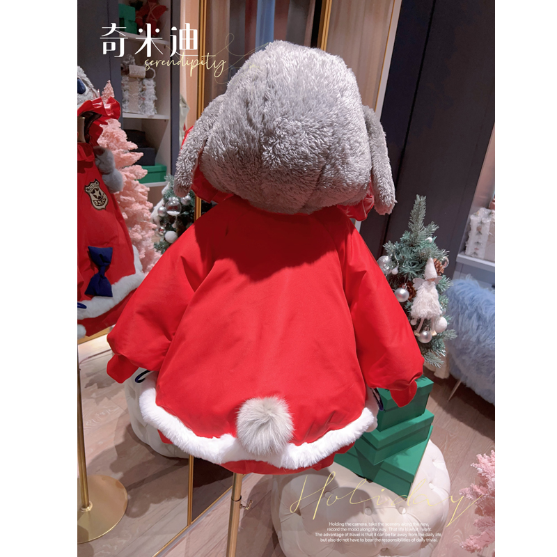 现货【朱迪兔】奇米迪新年羽绒服冬季女童加厚儿童羽绒外套48612