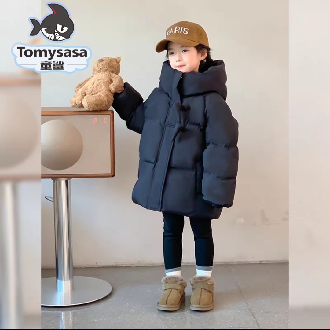 【清仓特价】女童棉衣2023新款儿童韩版洋气中长款棉服女宝宝羽绒
