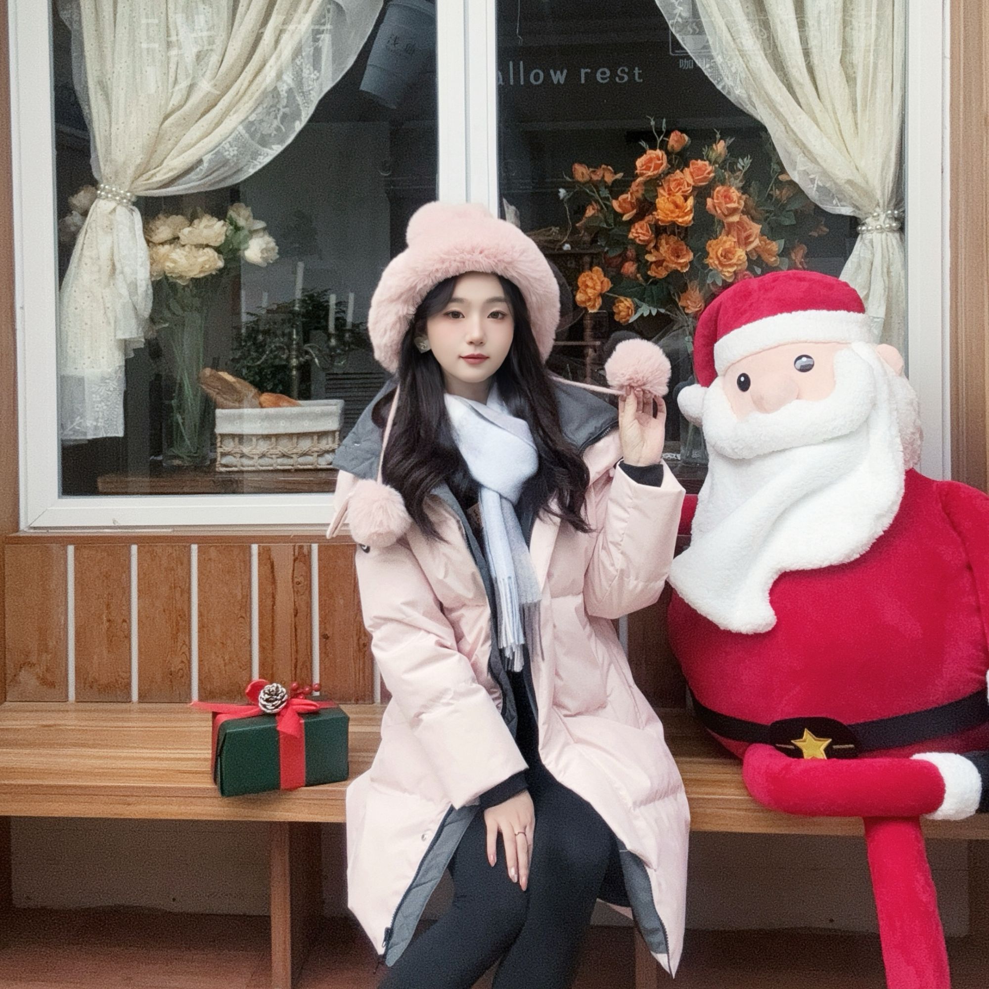 2025新款韩系风格冬季保暖羽绒外套百搭时尚加厚鸭绒羽绒服韩系