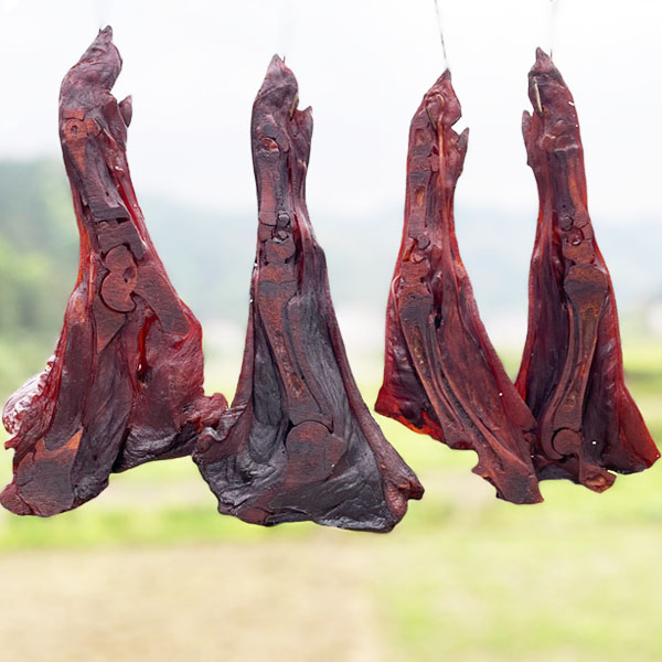 【猪脚】柴火烟熏腊 土猪腊猪脚 劲道Q弹有嚼劲1-10斤