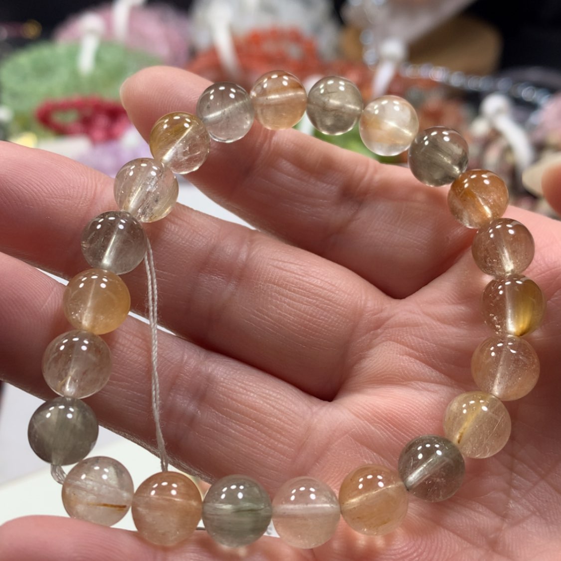 【闪购商品】碧玺手链未镶嵌路**.