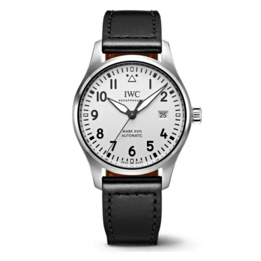 99新 IWC/万国 22年全套飞行员IW327012/40mm/马克18白盘机械男表