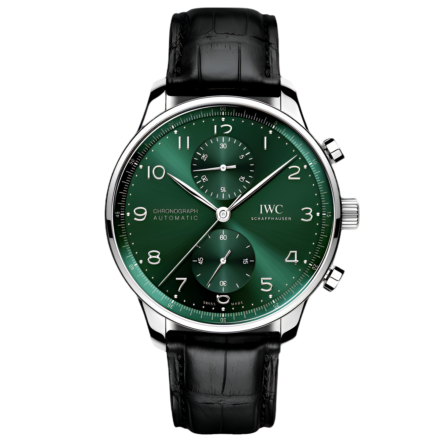 99新 IWC/万国 24年葡萄牙计时绿盘/IW371615/41.5mm机械男款手表