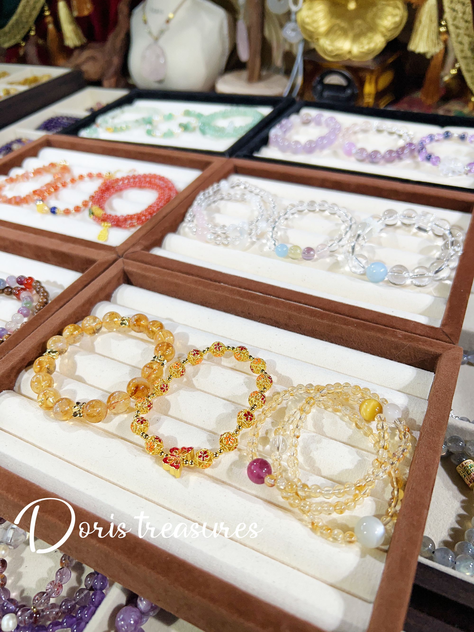 2.1水晶手链 多样性发颜色微差1