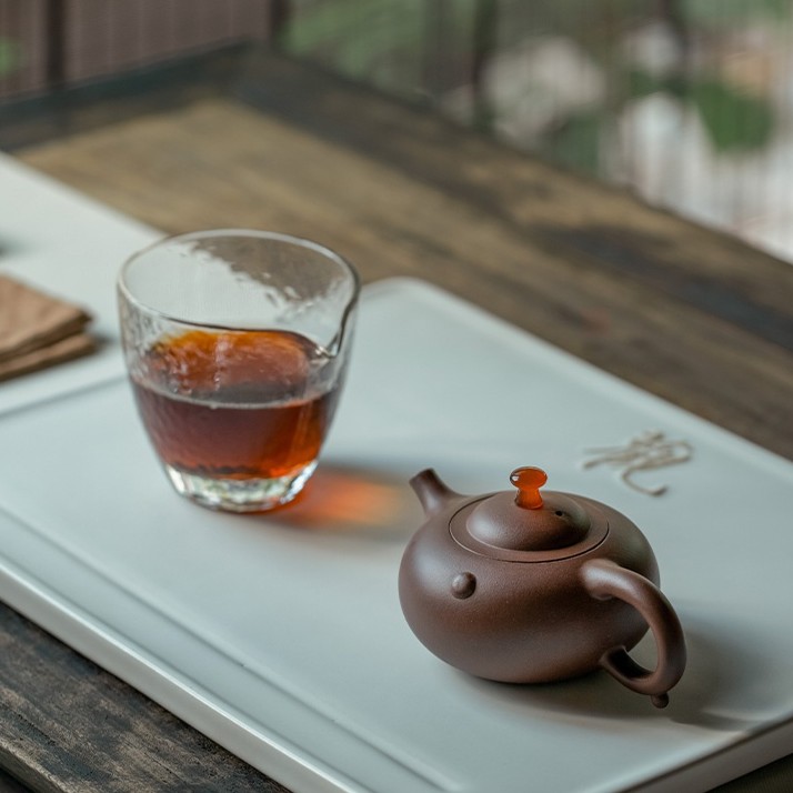 【万仟堂】弥勒紫砂百壶 紫泥手工壶家用泡茶壶单壶泡茶具茶壶
