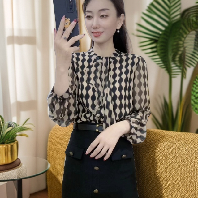 【慕妍推荐】时尚高端定制小衫显瘦气质网红洋气打底春夏