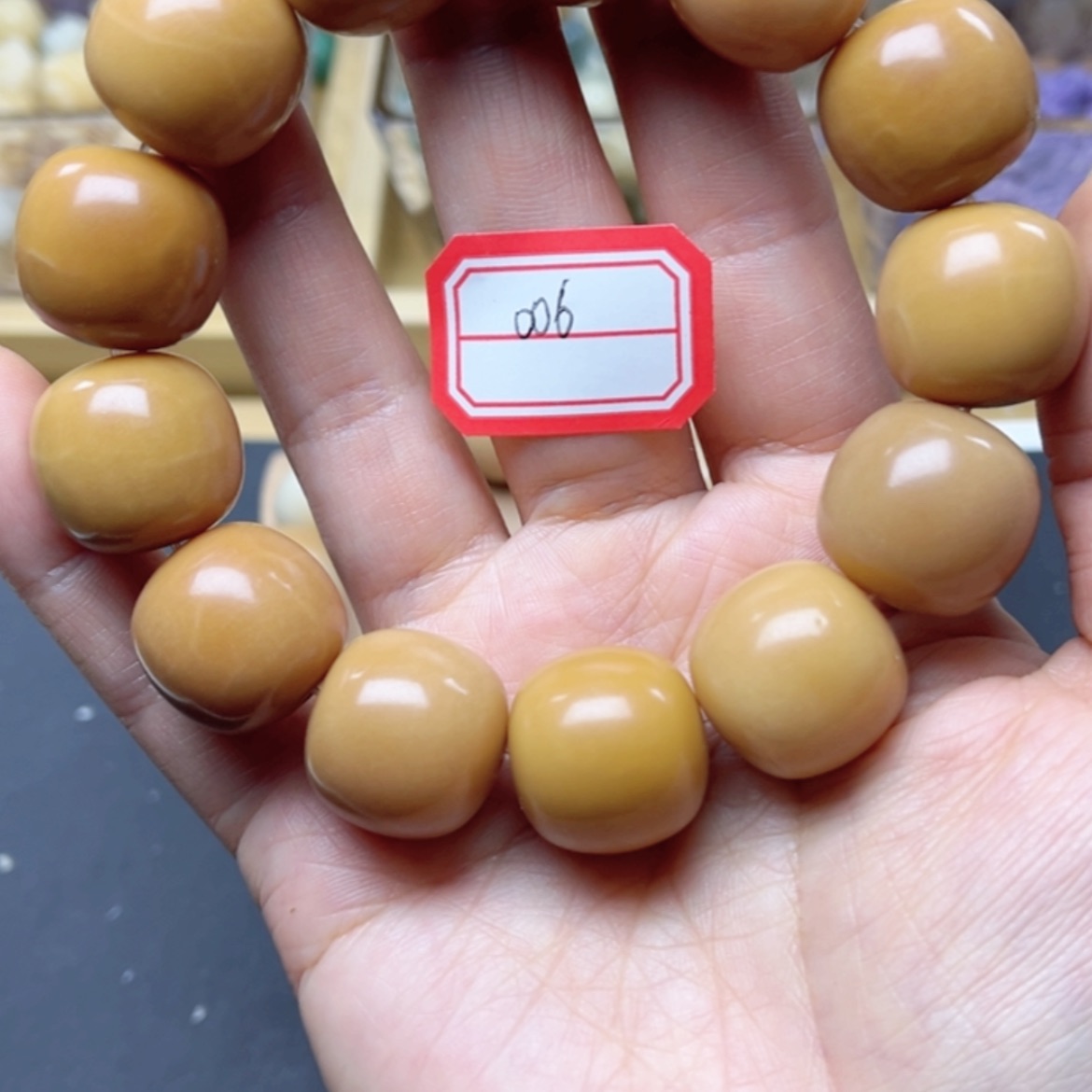 【闪购商品】菩提根/象牙果手串瑕疵006