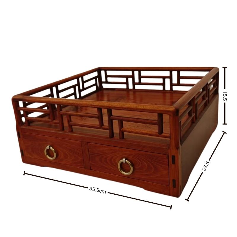 【邵氏红木】尼泊尔紫檀 都承盘 非遗传承