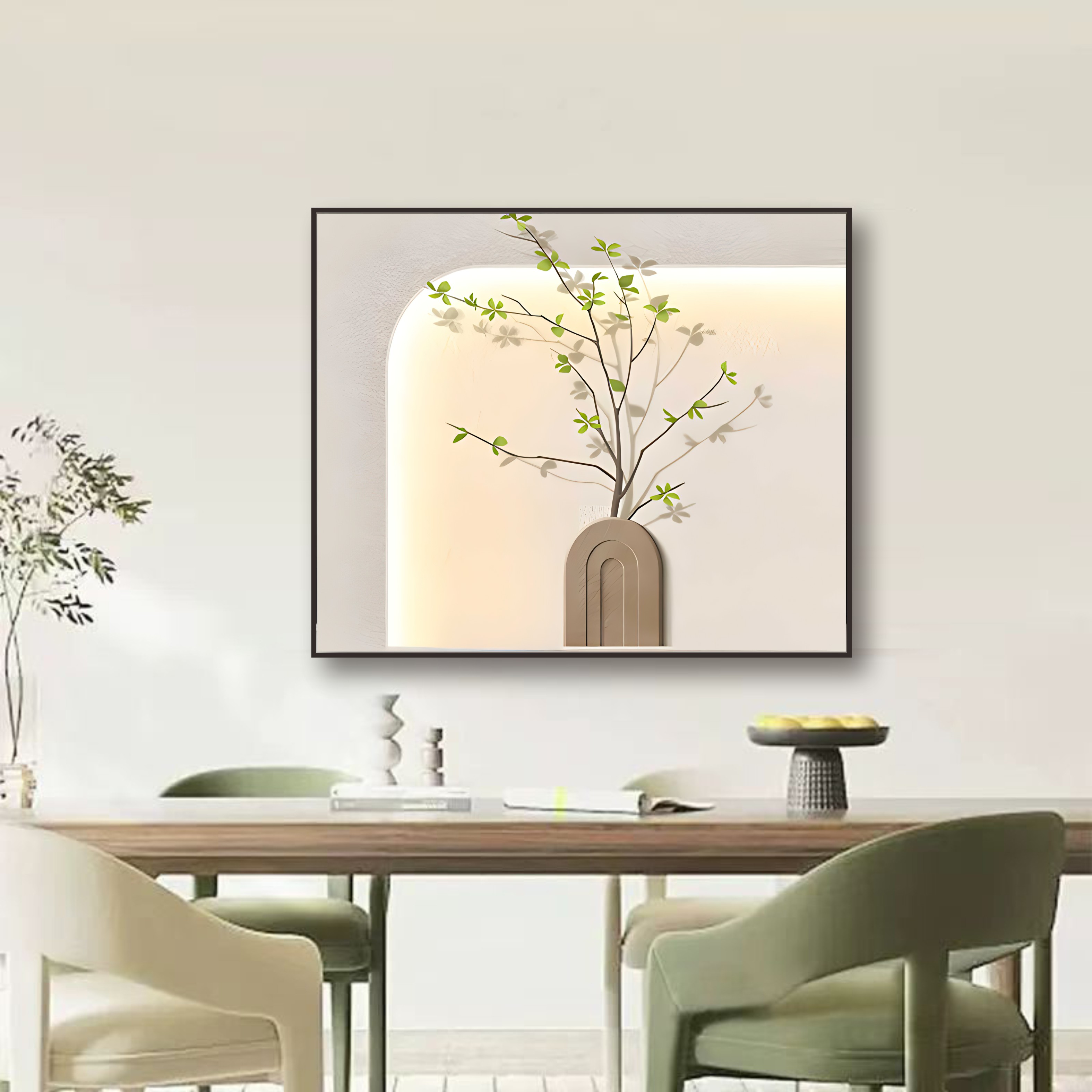 abs晶瓷电表箱装饰画寓意好配电箱挂画4555