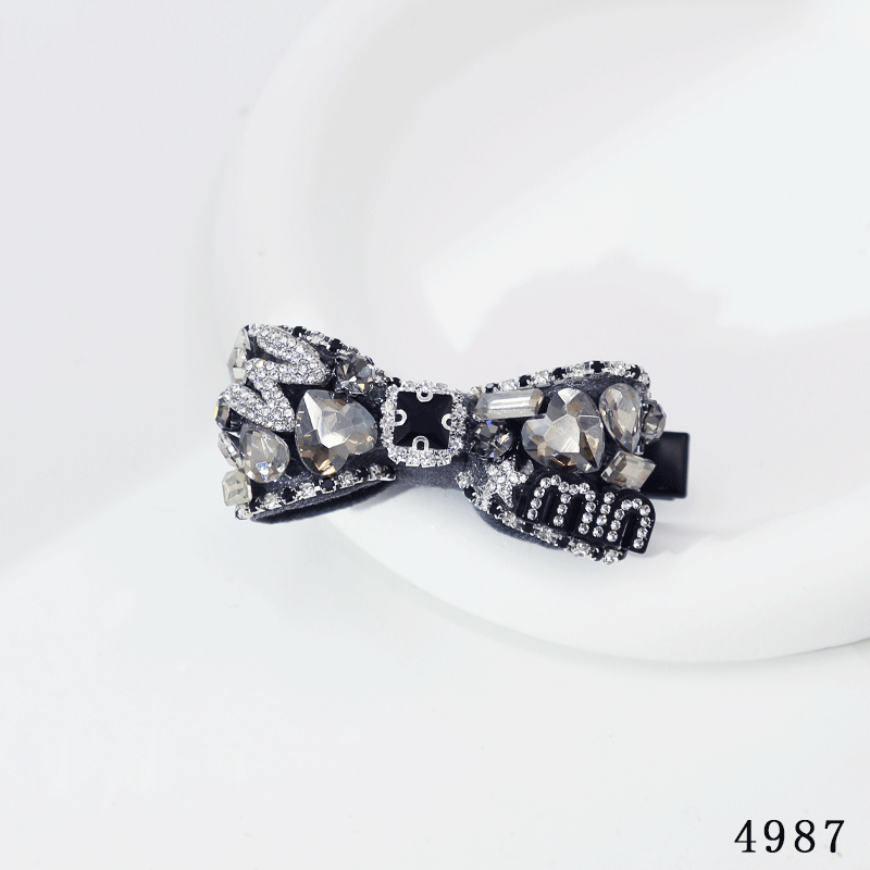4987-简约侧边夹时尚刘海发夹