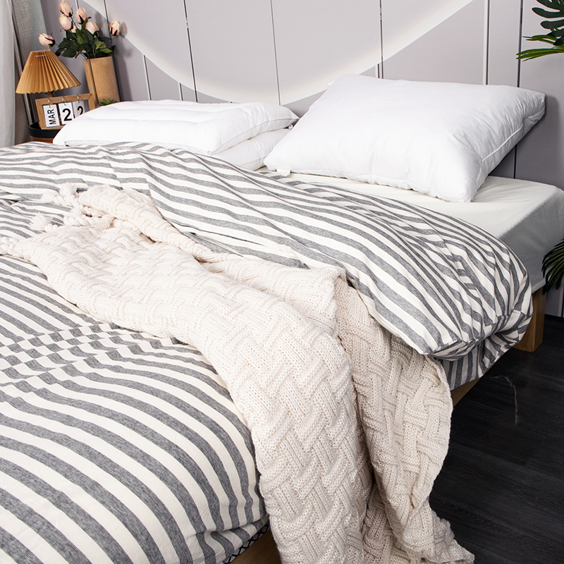 天竺棉被套被罩单件床上用品四季多功能被套2  WF0002