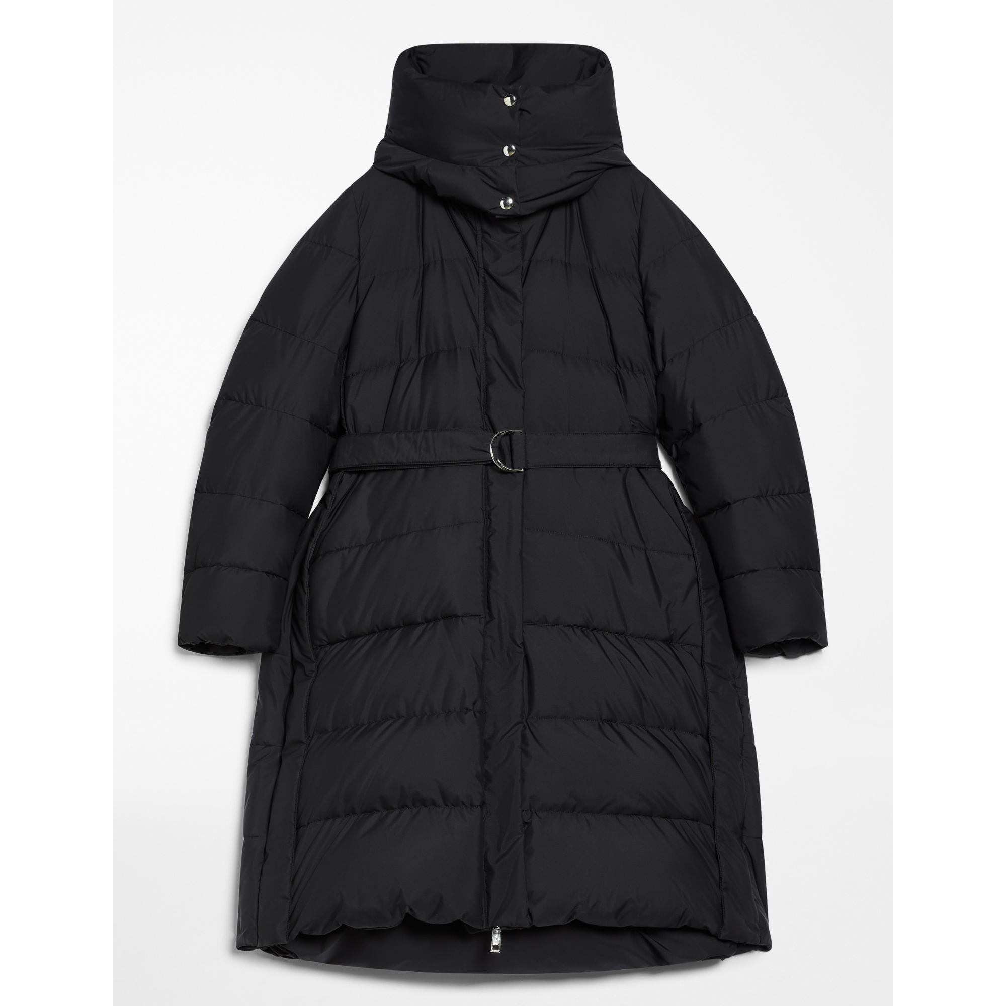 未使用 MaxMara BARBIAN系列连帽高鹅绒含量长款防水羽绒服