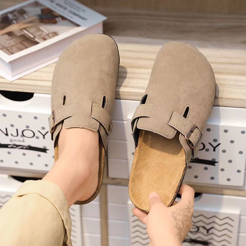 踩屎感！软底勃肯鞋厚底拖鞋女2024新款女秋夏外穿博肯半拖