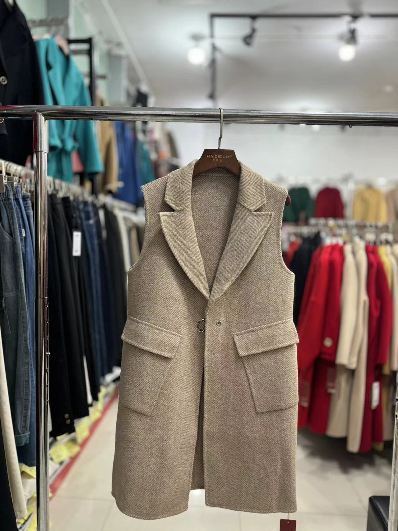 女装马甲时尚女士春秋款羊毛背心