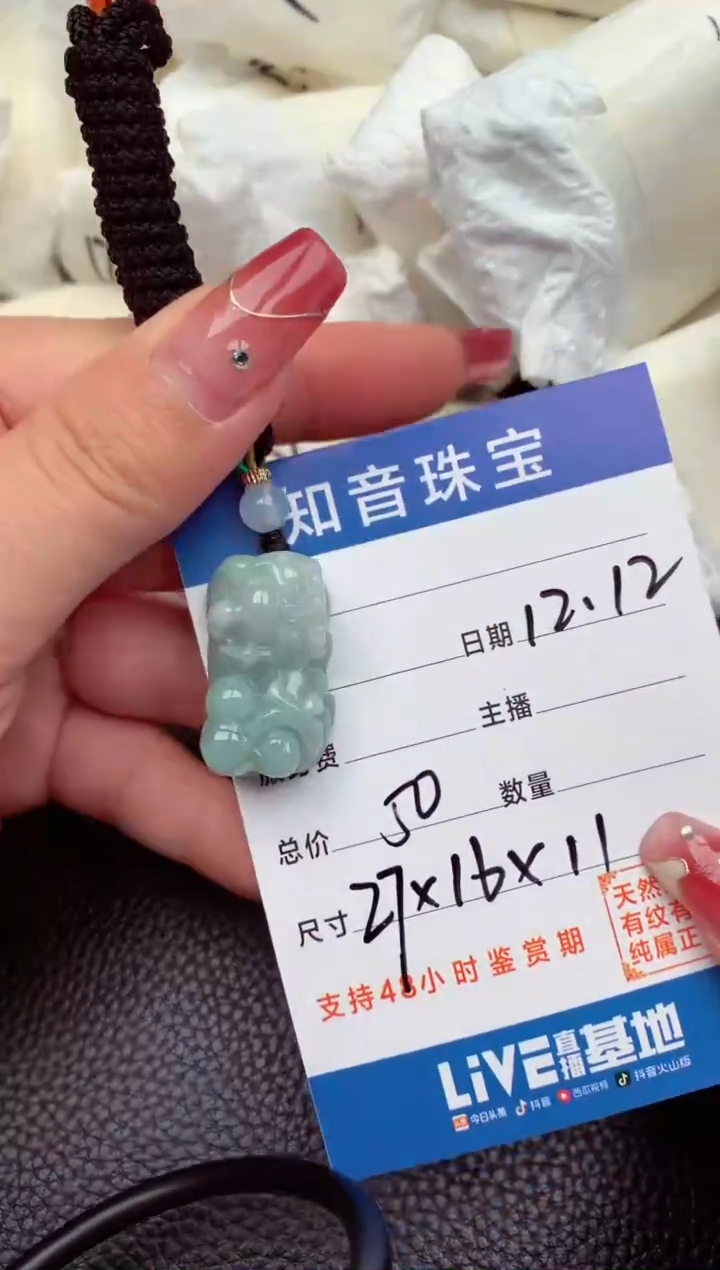 【闪购商品】翡翠颈饰未镶嵌1
