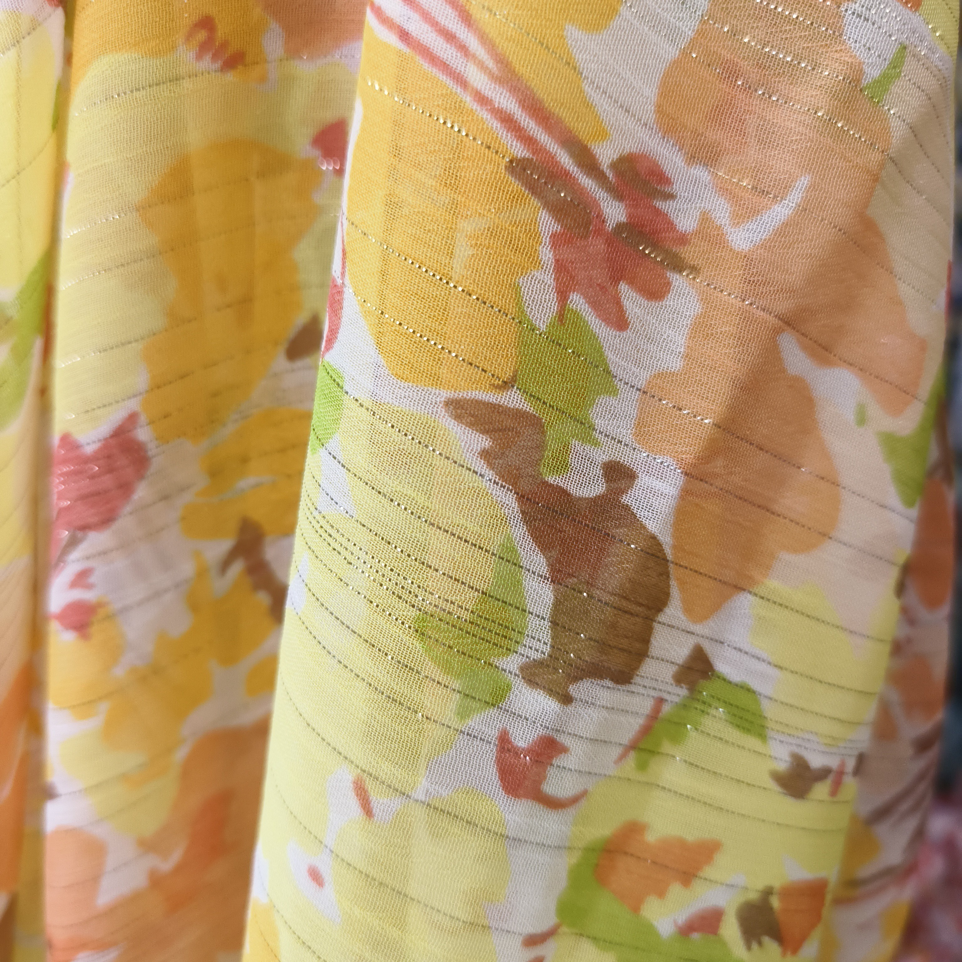 【3米价】精品雪纺银丝邹面料柔软亲肤透气（微透）