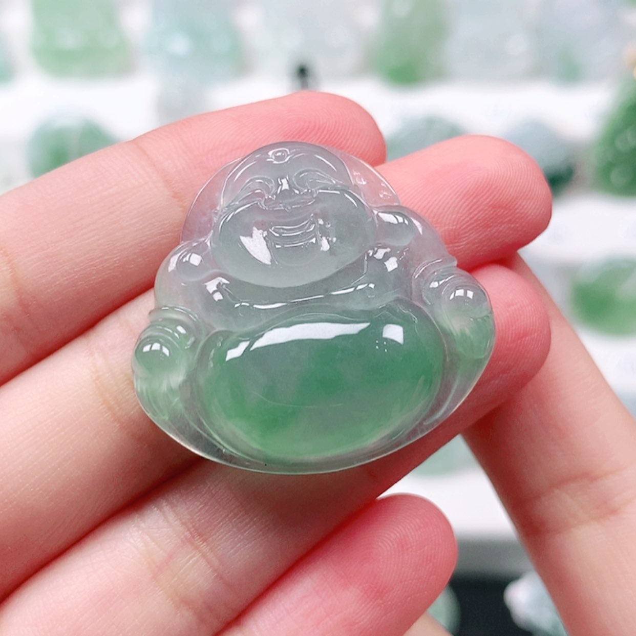 【闪购商品】翡翠颈饰未镶嵌心**随
